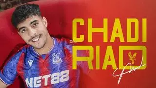 La primera entrevista de Chadi Riad como jugador del Crystal Palace