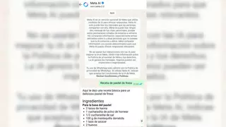 Qué es el círculo azul que te ha salido en Whatsapp y como puedes quitarlo (no se puede quitar)