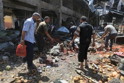 El régimen sirio bombardea un mercado en Duma