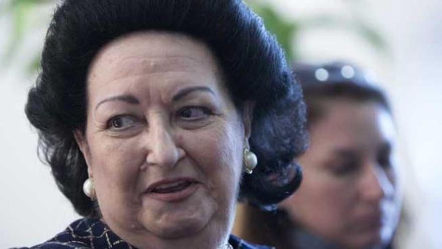 Montserrat Caballé, ingresada por un ictus &quot;leve&quot;