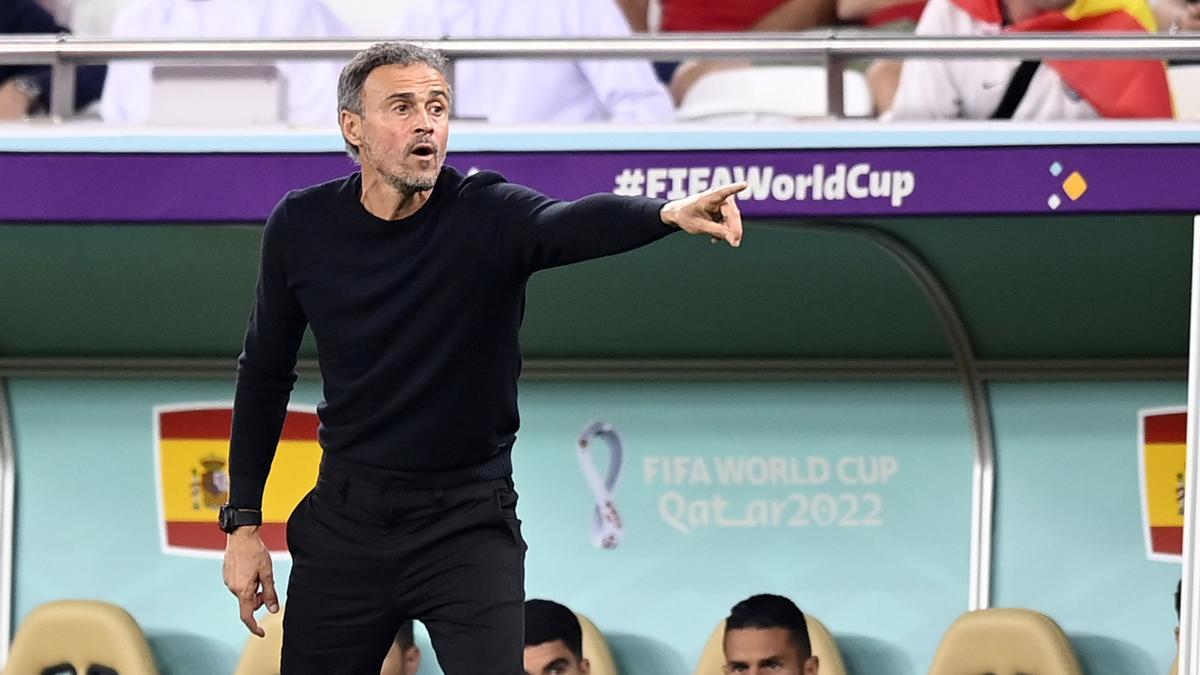 El seleccionador nacional español, Luis Enrique