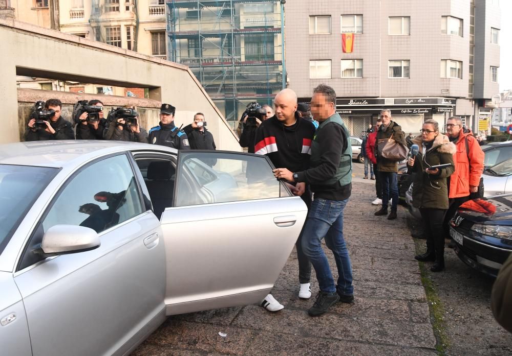 Los detenidos tras la pelea mortal, ante el juez