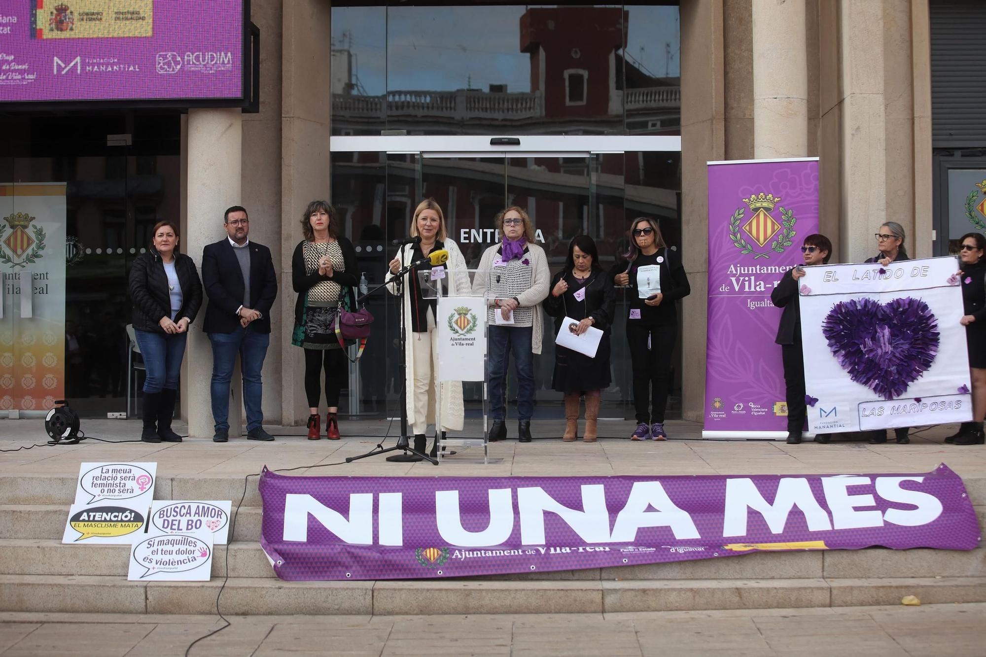 Vila-real se moviliza contra la violencia de género al grito de «Ni una más»