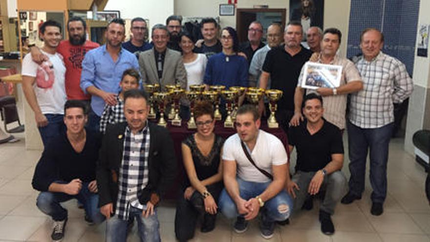 Los participantes valencianos, en el concurso.