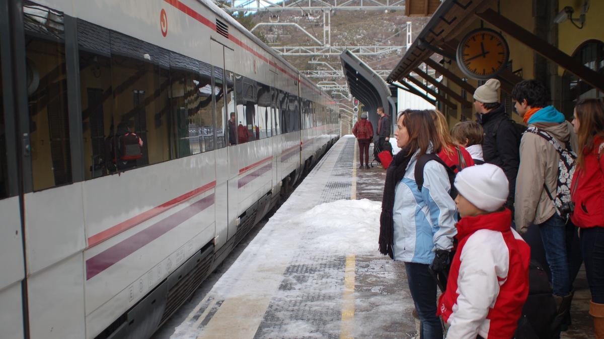 El tren de la Cerdanya de l'R3