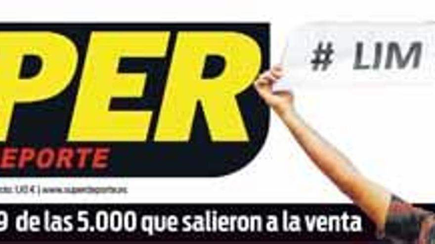 La portada de SUPER del lunes