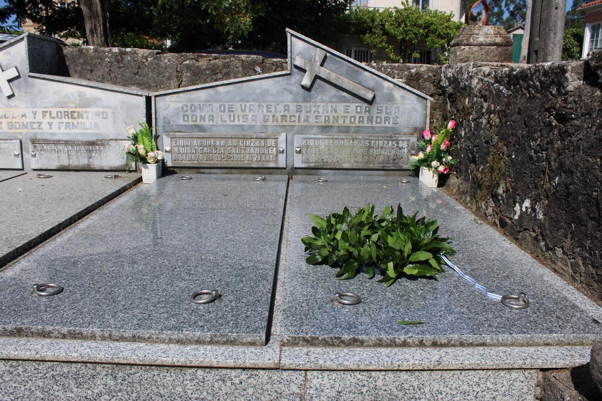 «Cova» de Varela Buxán e a súa dona en Cercio