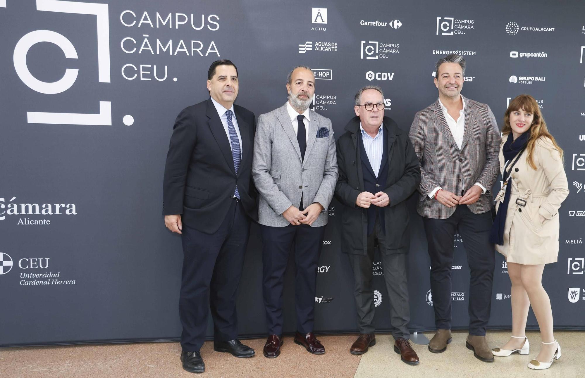 La Cámara de Alicante y la Universidad Cardenal Herrera CEU presentan el Campus Camara CEU, su proyecto formativo.