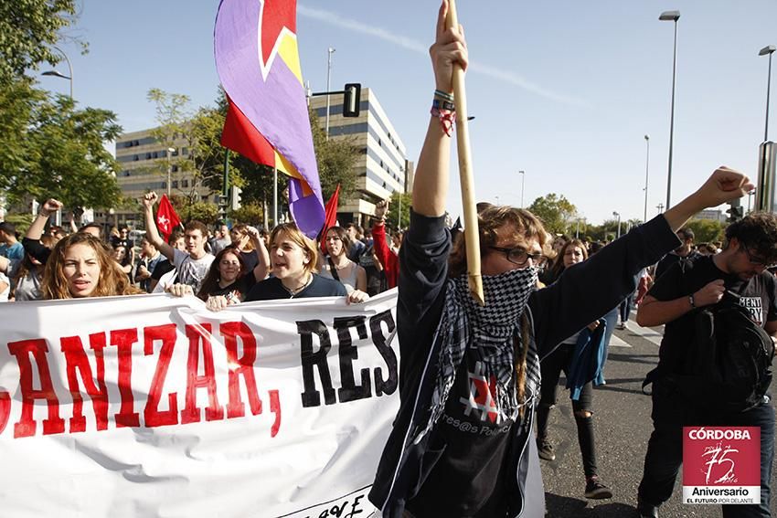 FOTOGALERÍA / Jornada de huelga estudiantil en Córdoba contra la LOMCE