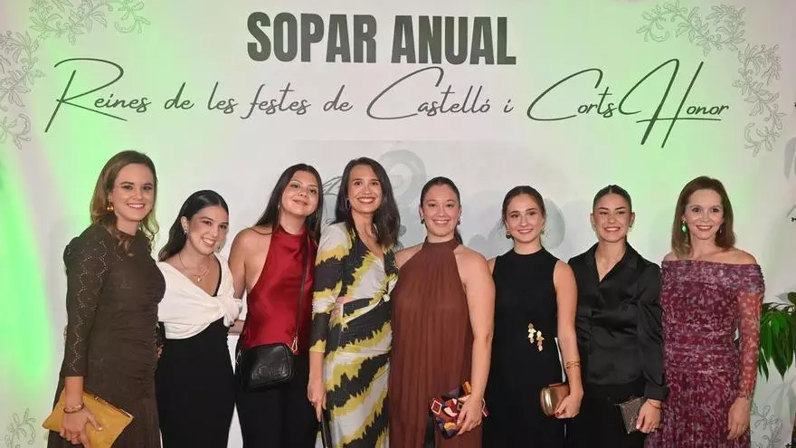 Cena solidaria de las reinas de las fiestas de Castelló