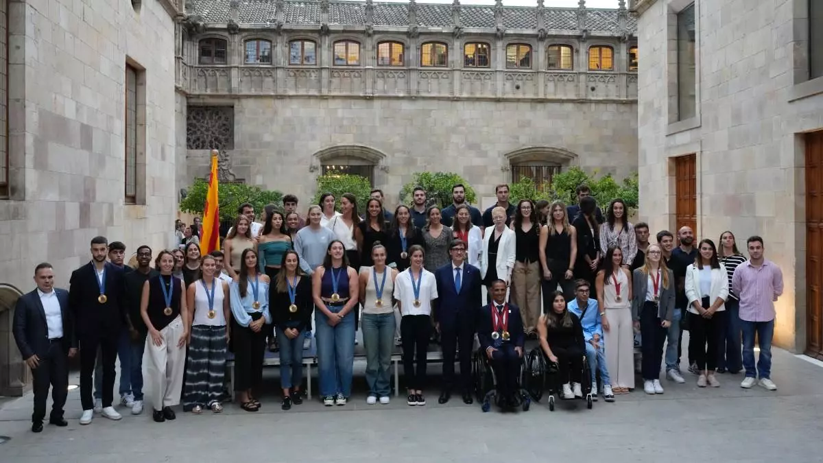 La Generalitat reconoce a los deportistas ol赤mpicos catalanes: "Sois un orgullo para el pa赤s"
