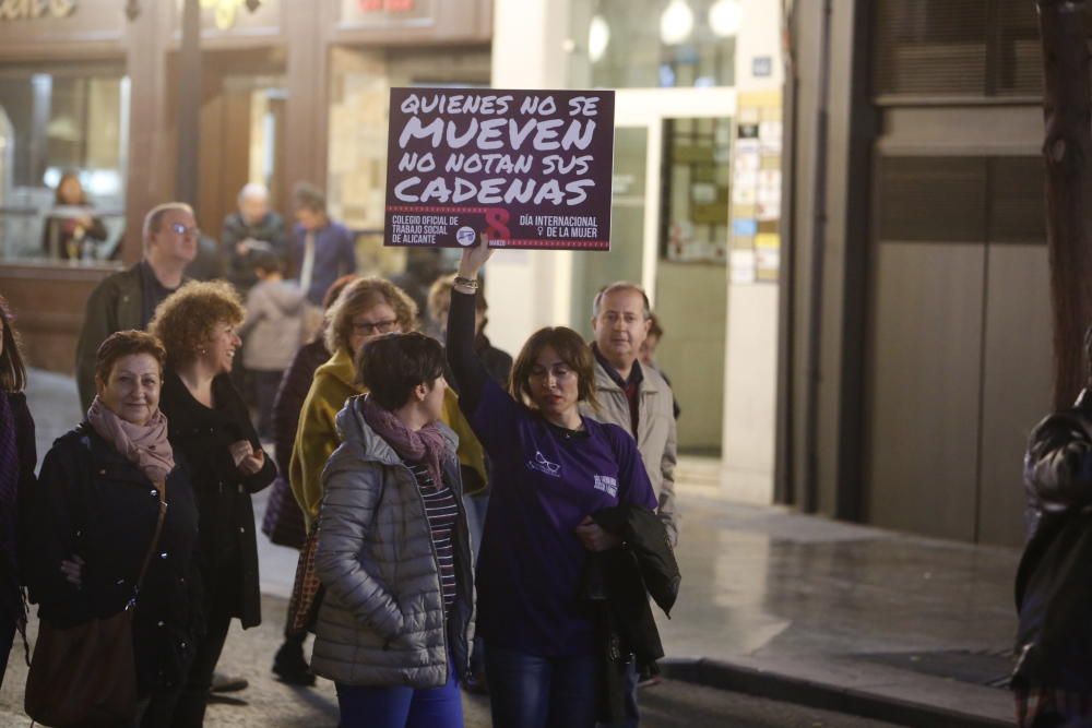 Manifestación del 8M en Alicante