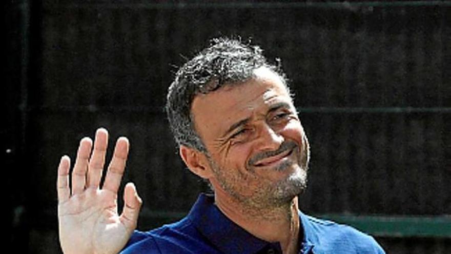 Luis Enrique, confiat