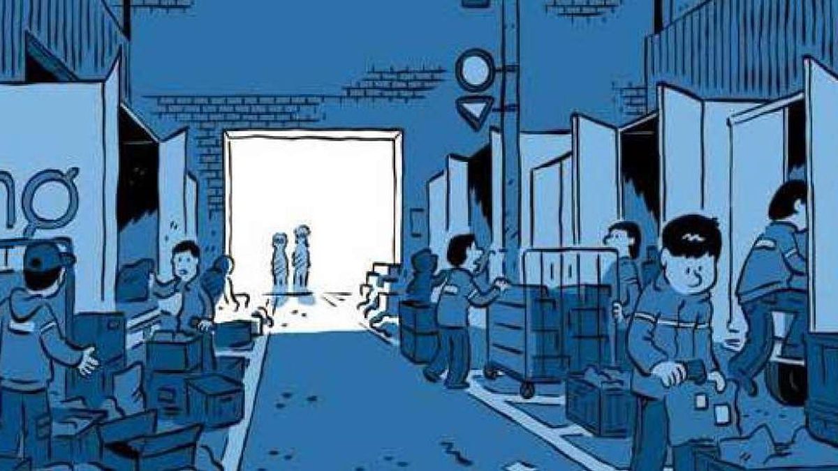 Viñeta de 'Trabajar y vivir'.