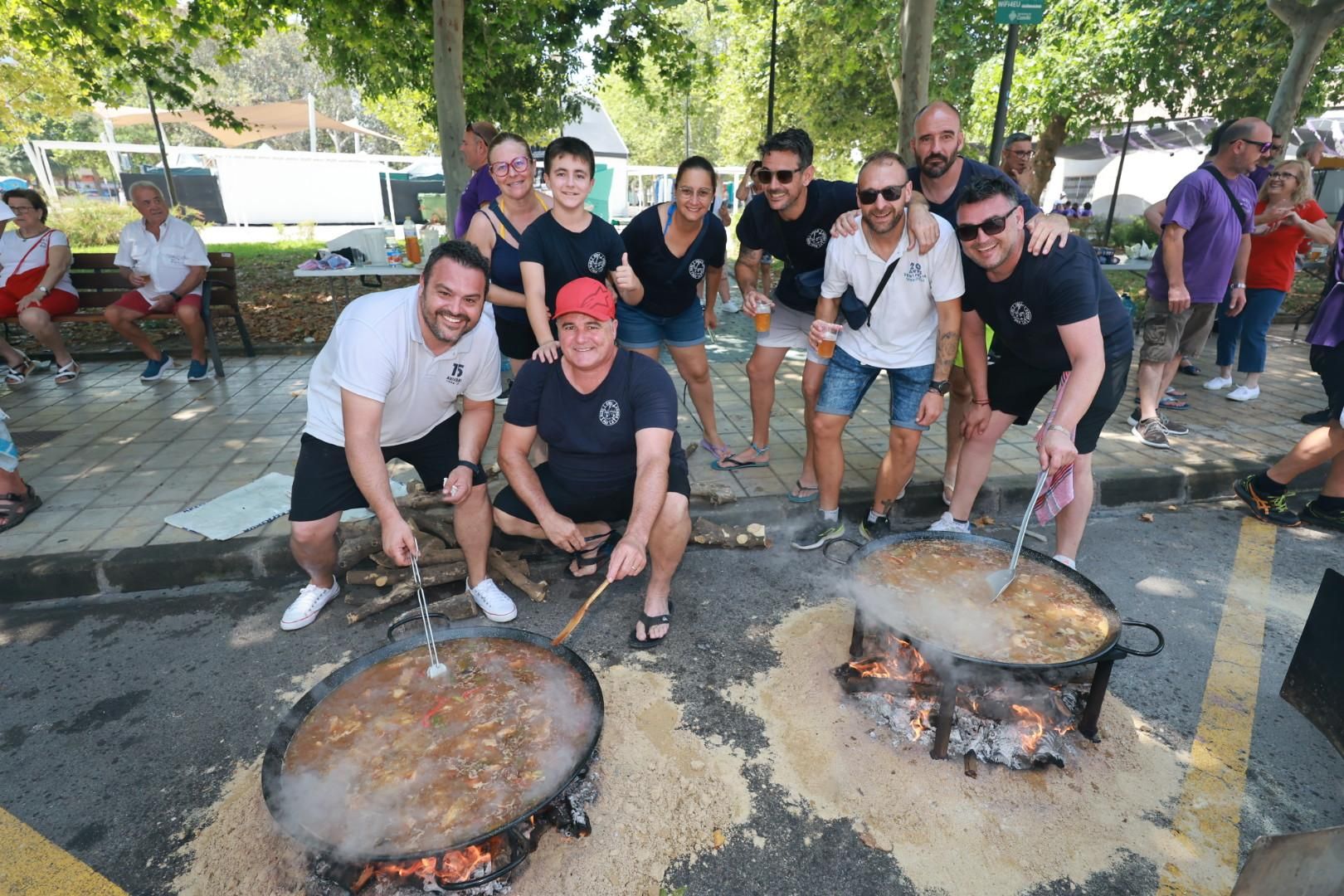 Concurso de paellas en el Grau por Sant Pere
