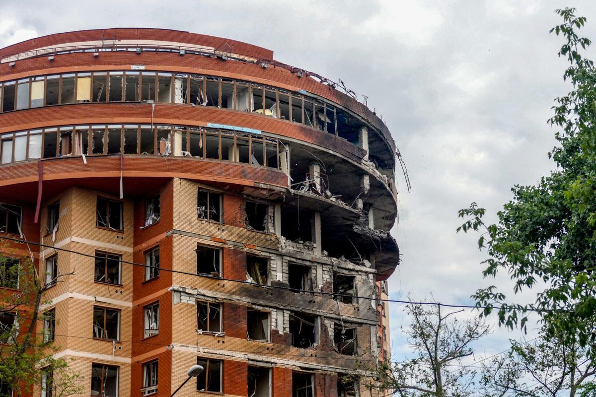 Bombardeo ruso en Odesa