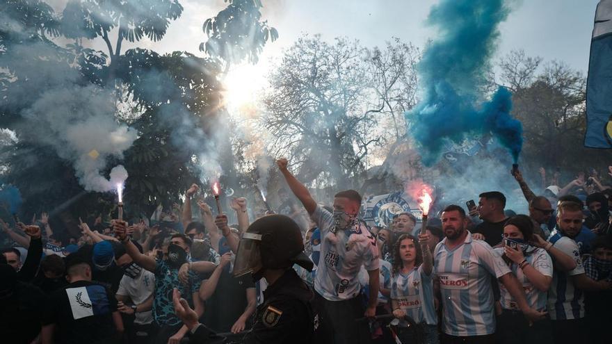 Habrá recibimiento en la previa del decisivo Málaga CF - UD 