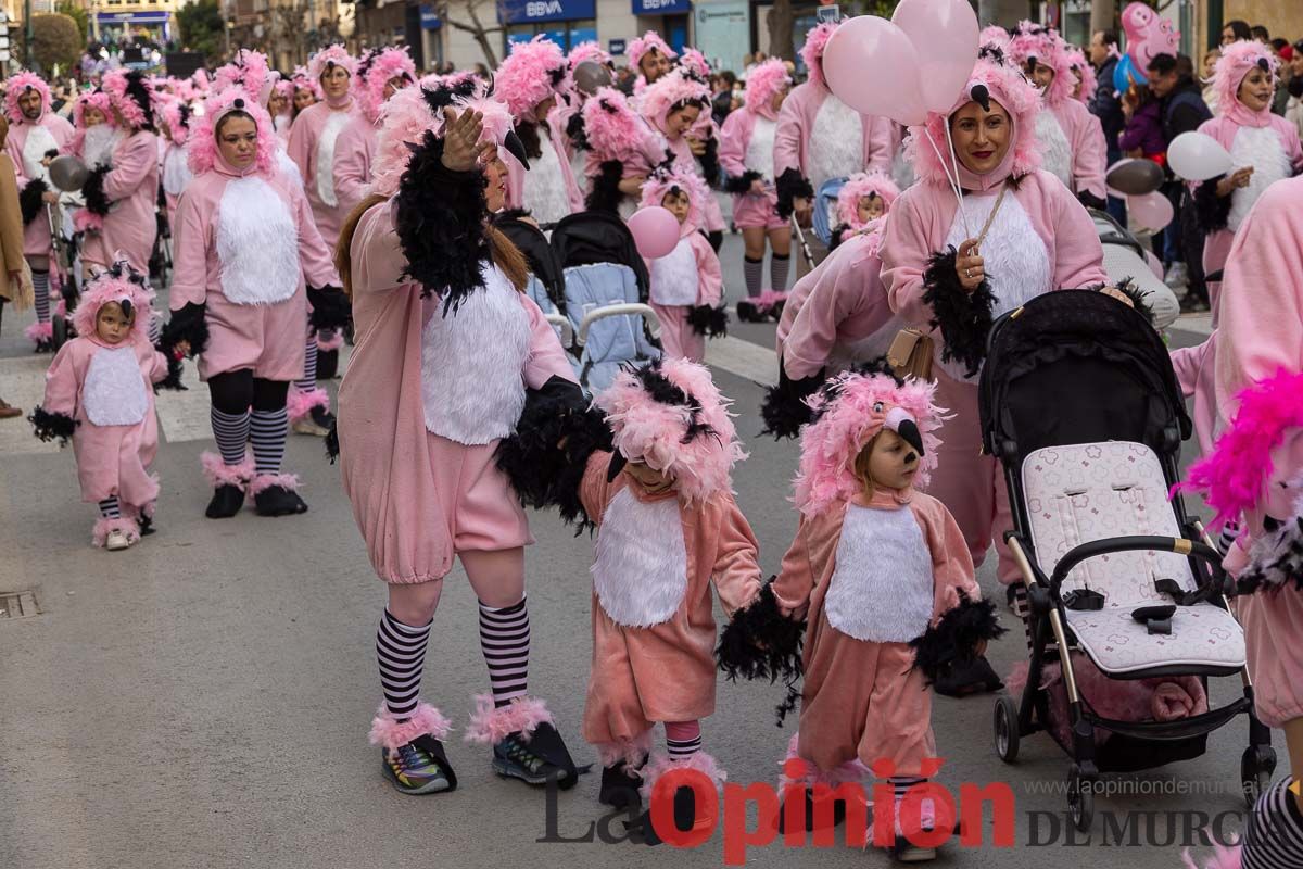 Los niños toman las calles de Cehegín en su desfile de Carnaval