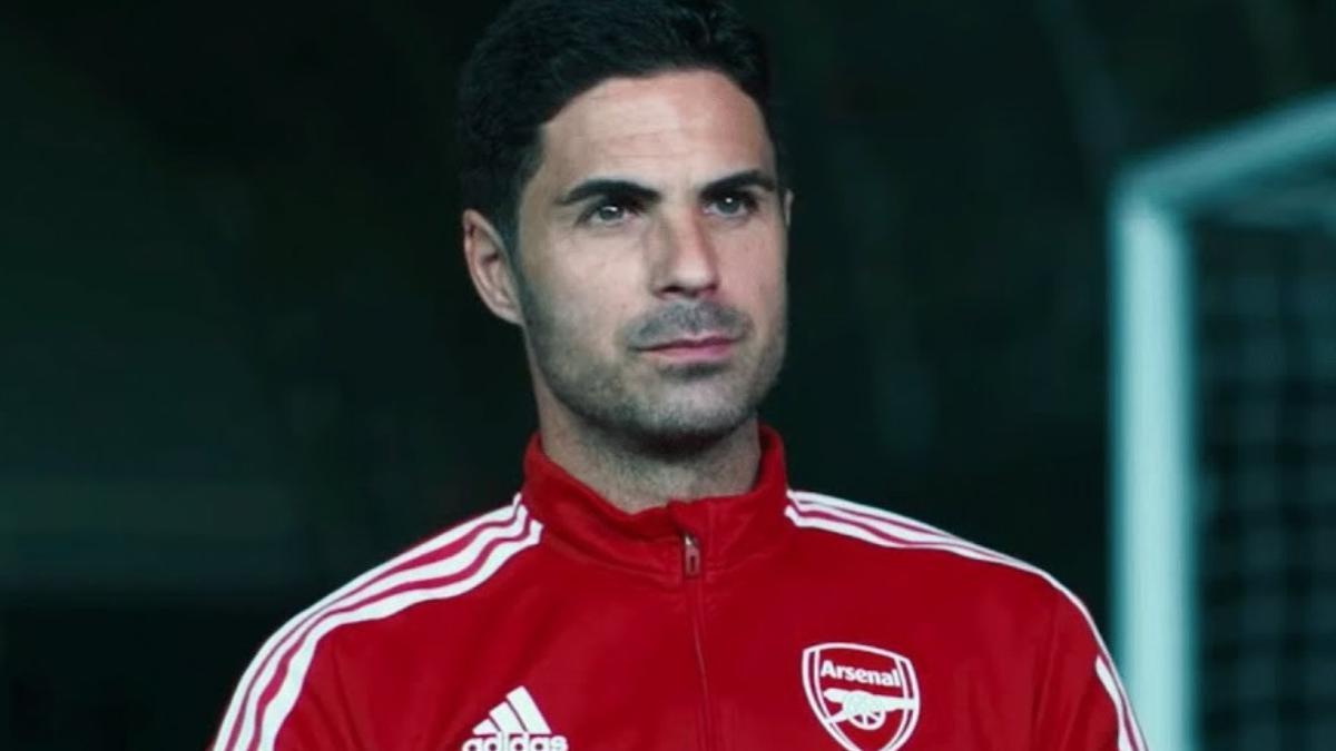 Mikel Arteta en 'All or Nothing'