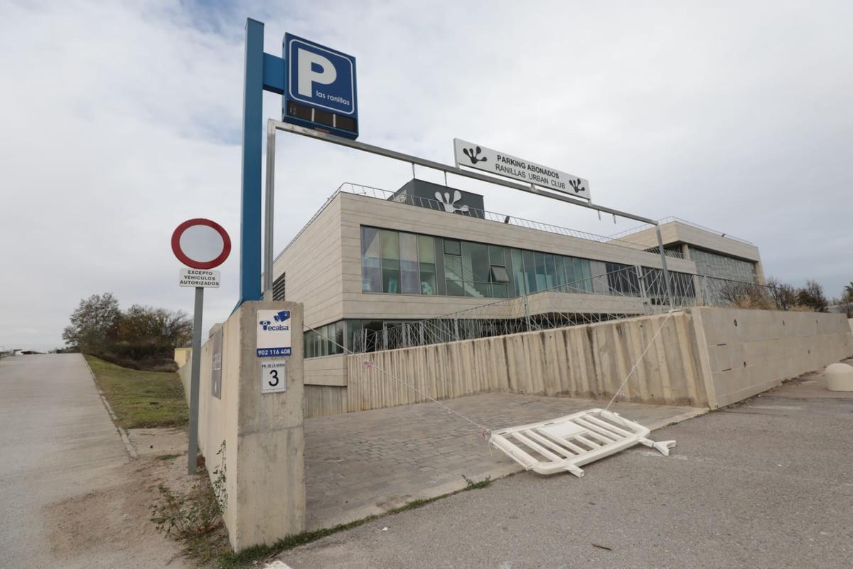 El spa de Ranillas, abandonado y en mal estado El spa de Ranillas, abandonado y en mal estado