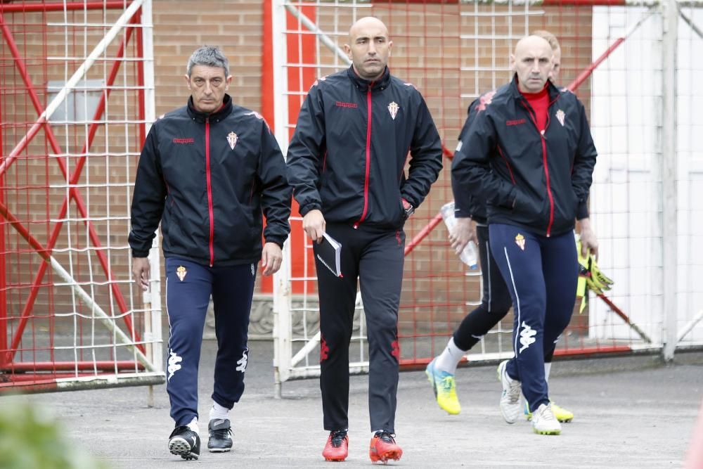 Entrenamiento del Sporting