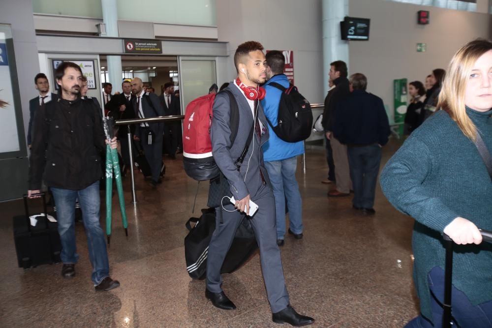 Caras sonrientes en el Celta a su regreso de Getaf