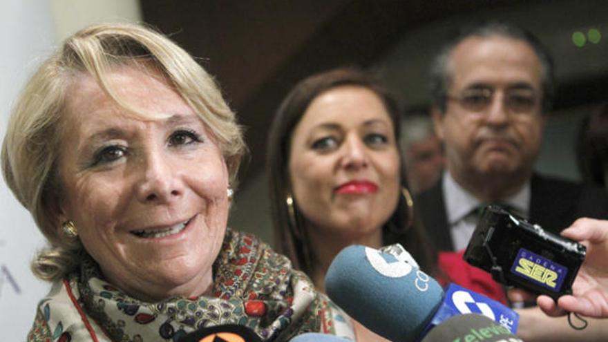 Esperanza Aguirre.