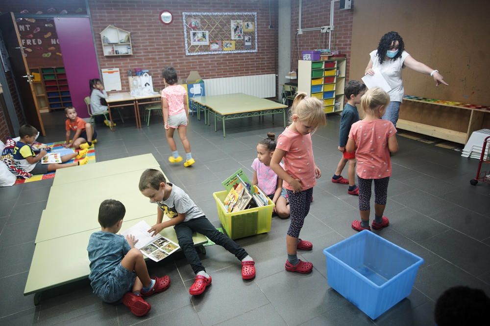 Inici del curs a l'escola Pla de Girona