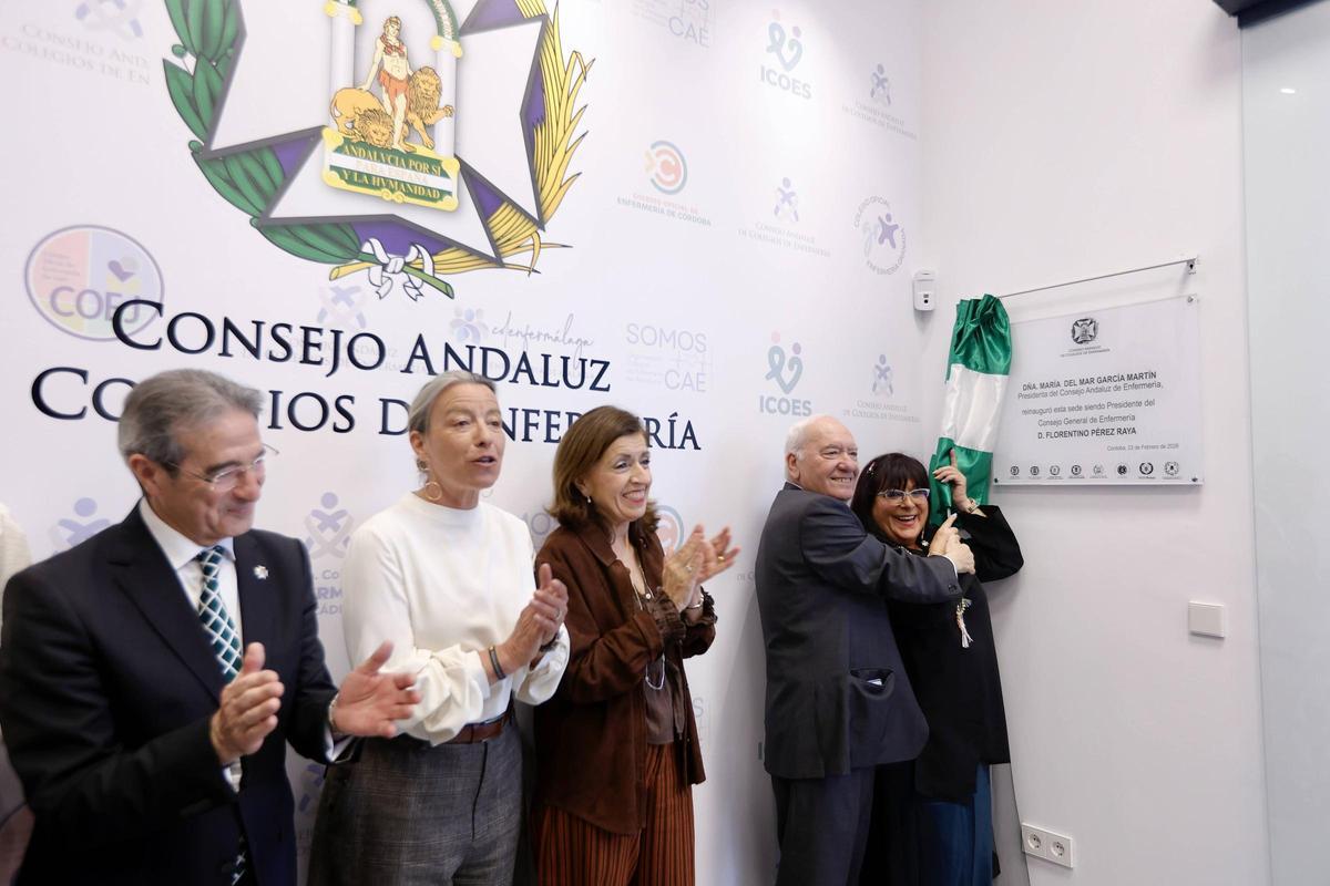 Inauguración nueva sede del Consejo Andaluz de Colegios de Enfermería en Córdoba.