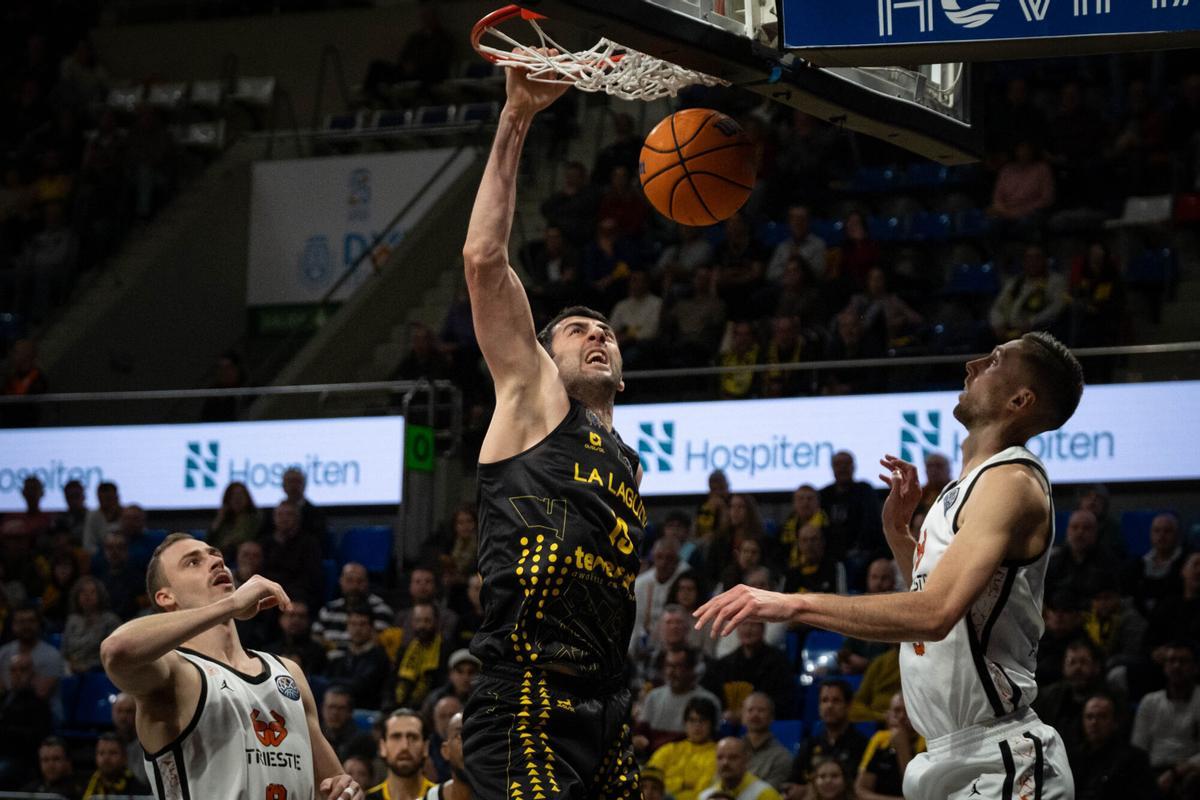BCL: La Laguna Tenerife CB Canarias - Pallacanestro Trieste