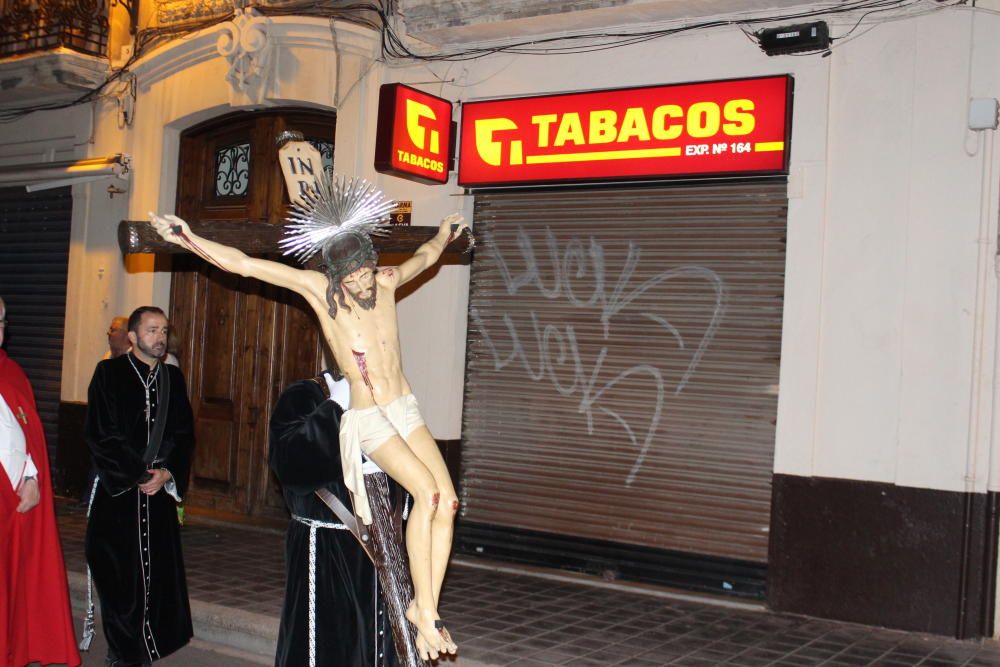 Procesión conjunta del Grao: hermandades de la Flagelación y Cristo de la Palma