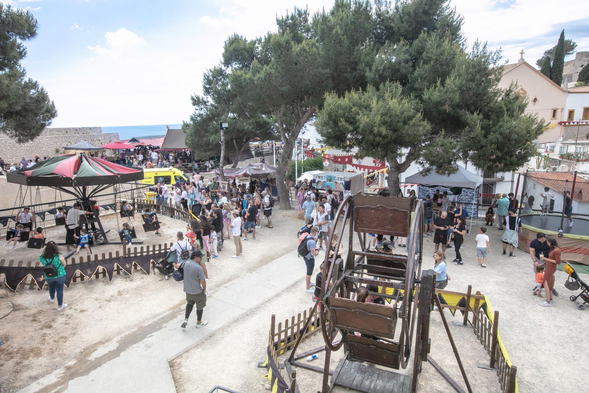 Última jornada de la Feria Ibiza Medieval 2023