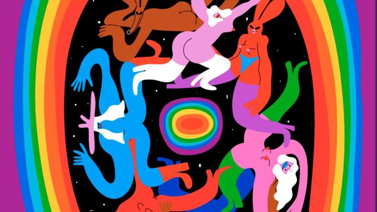 Cartell del Día Interncional contra la LGTBI-fobia