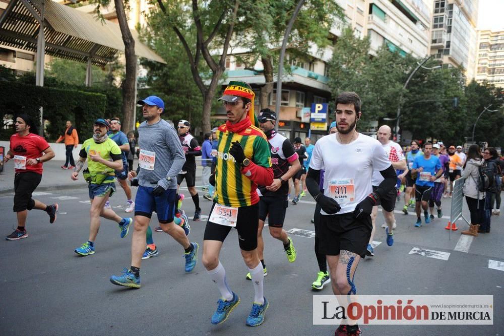 Murcia Maratón. Salida