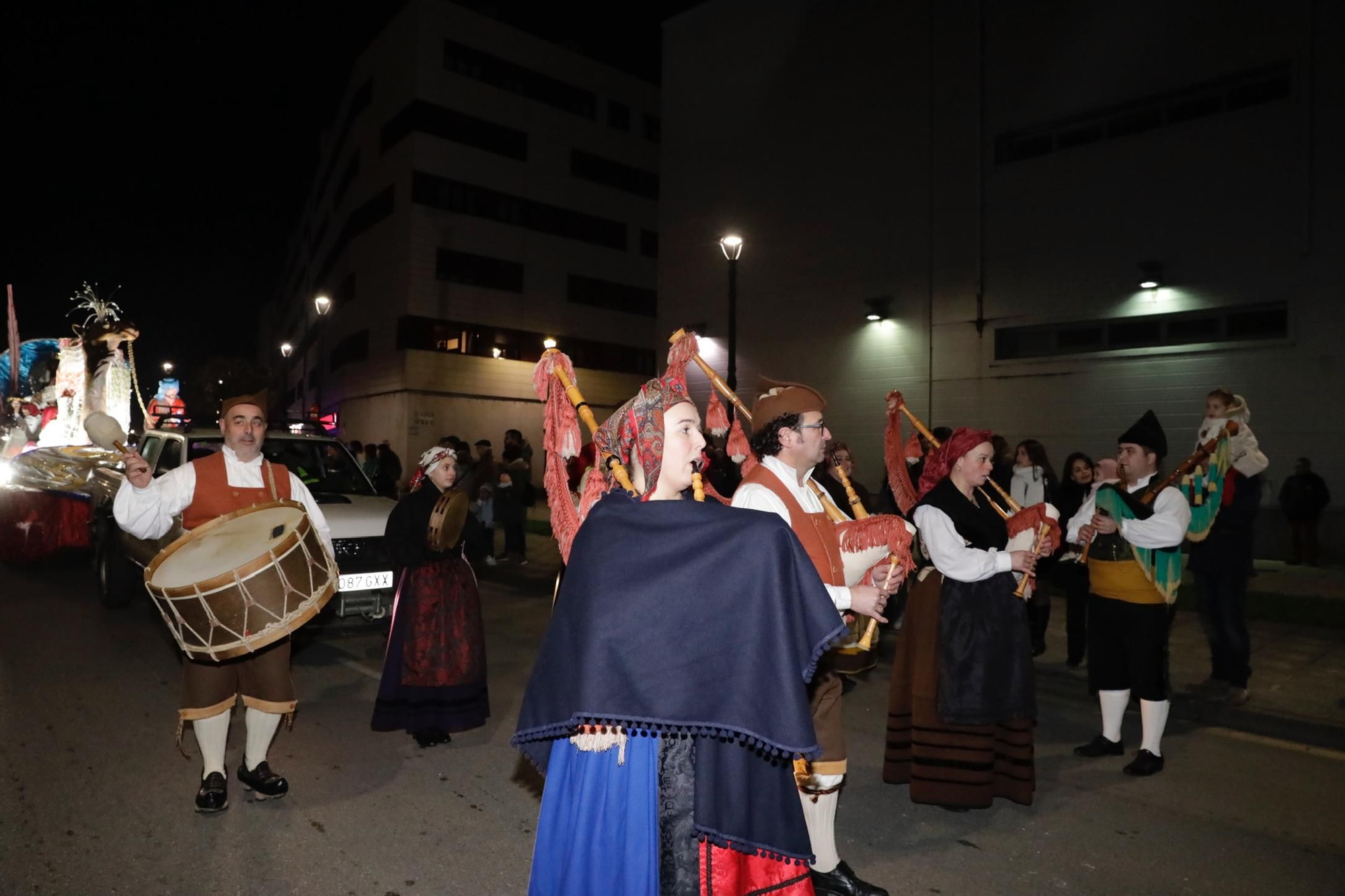 En imágenes: así fue la cabalgata en Langreo