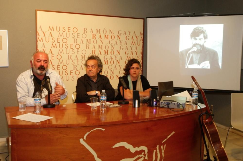 Homenaje a Paco Miranda en el Museo Ramón Gaya