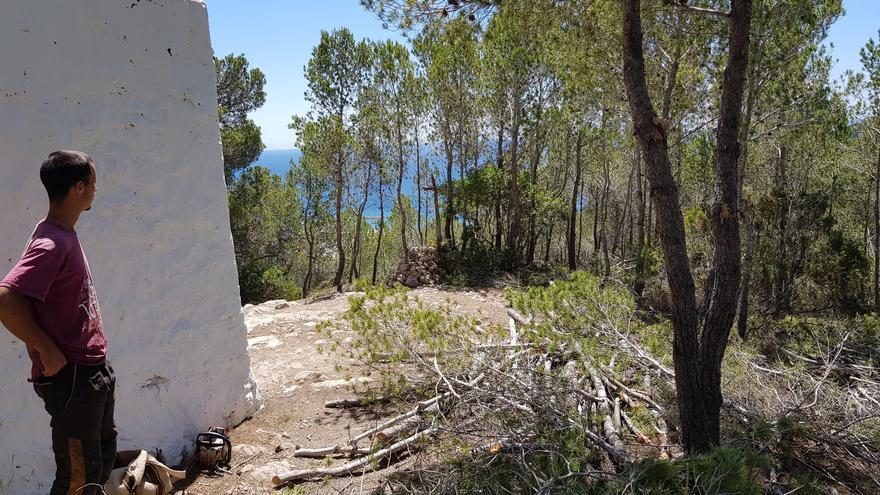 Fajas antiincendio para proteger las zonas de es Figueral y es Cap Martinet