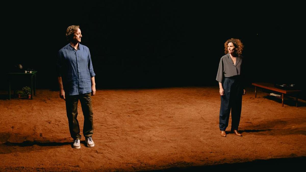 Joan Carreras y Marta Marco en 'Cor dels amants'.