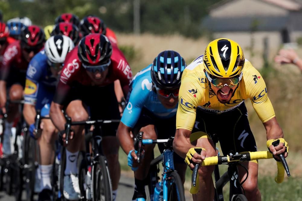 Tour de Francia, la décima etapa, en imágenes