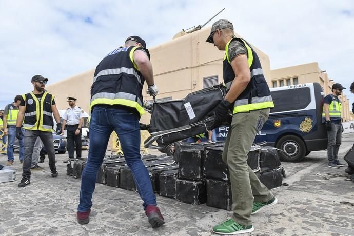 Desembarco de 1.500 kilos de coca en Gran Canaria