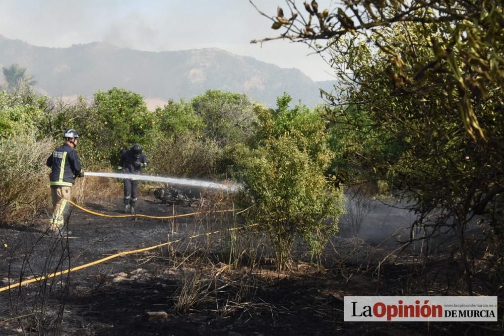 Incendio en Beniaján