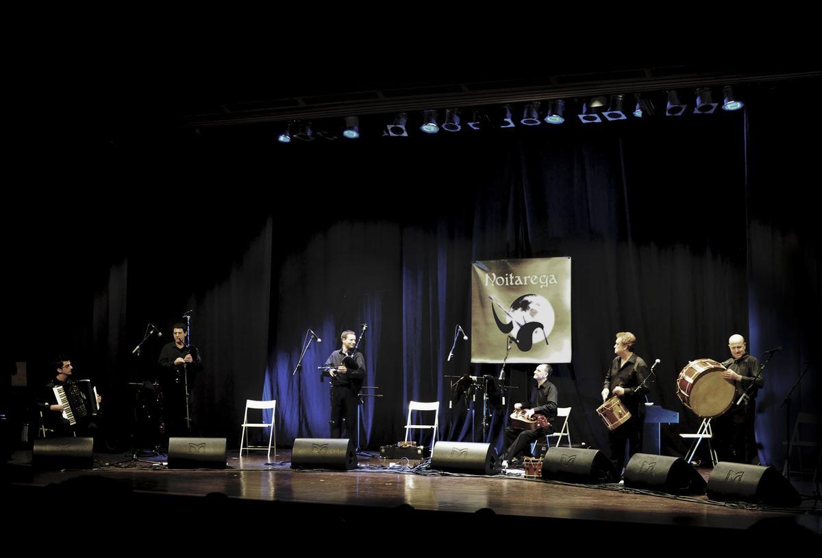 Imagen de archivo de una actuación del grupo Noitarega
