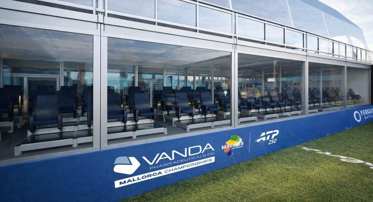 So soll die klimatisierte VIP-Tribüne aussehen.  | FOTO: COUNTRY CLUB