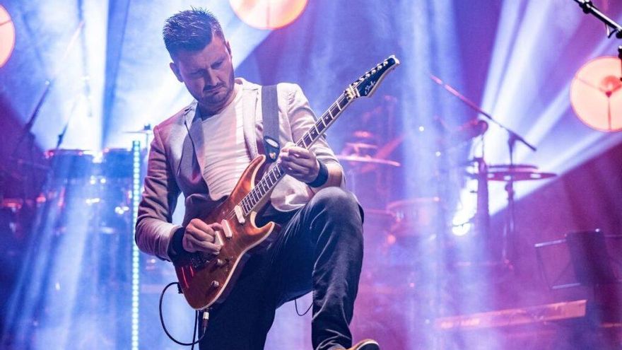 Óscar Rosende, guitarrista de Great Straits