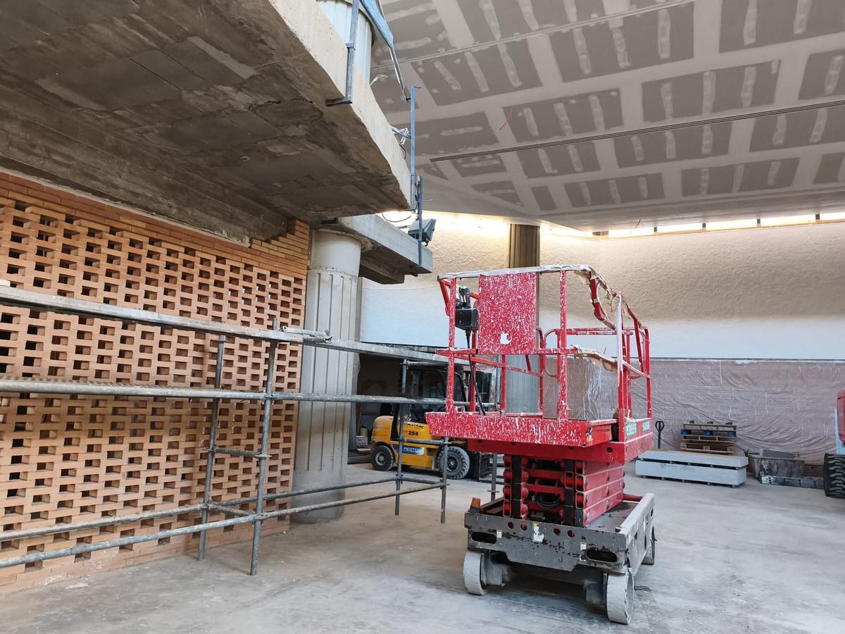 GALERÍA I El avance de las obras de la 'Sagrada Familia' de Benicàssim en imágenes