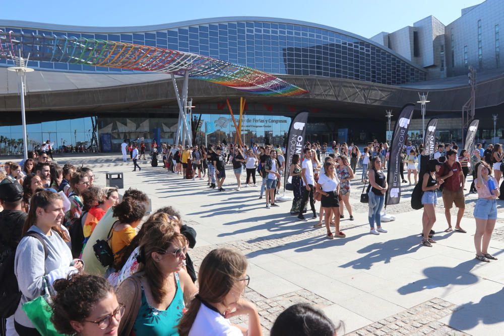 El Palacio de Congresos de Málaga fue inaugurado en 2003. Obra del arquitecto Ángel Asenjo, desde entonces ha sido sede de numerosos eventos en la capital de la Costa del Sol. Desde ferias inmobiliarias hasta salones del automóvil pasando por castings o la tradicional Muestra Infantil en Navidad