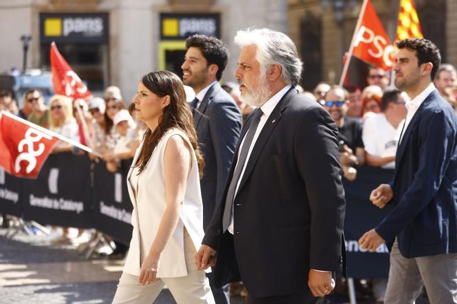 Toma de posesión de Salvador Illa como presidente de la Generalitat de Cataluña