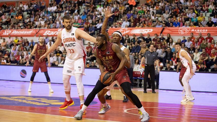 Ucam Murcia - Bàsquet Girona, en imágenes