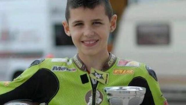 Aarón Polanco, tras una de sus carreras.