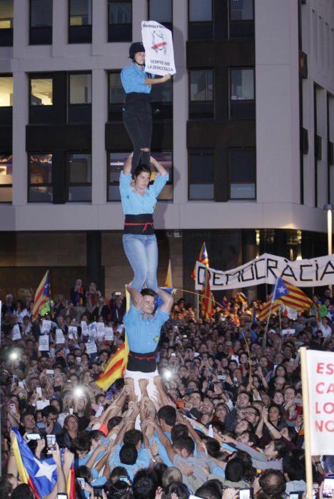 Concentració a Girona